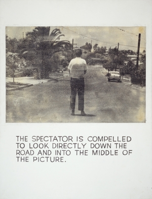 John Baldessari - The Spectator Is Compelled..., 1966 - 1968