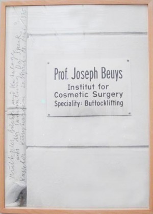 Joseph Beuys - Dr. Speck-Multiple (Dr. Speck Multiple), 1975, offset on cardstock
