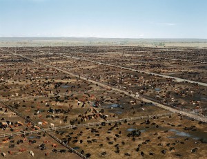 Andreas Gursky - Greeley, 2002, chromogenic print mounted on Plexiglas in artist's frame