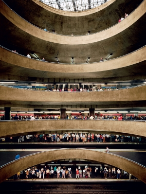 Andreas Gursky - Sao Paulo, Sé, 2002, chromogenic print mounted on Plexiglas in artist's frame