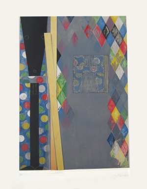 Jasper Johns - Bushbaby, 2004, intaglio