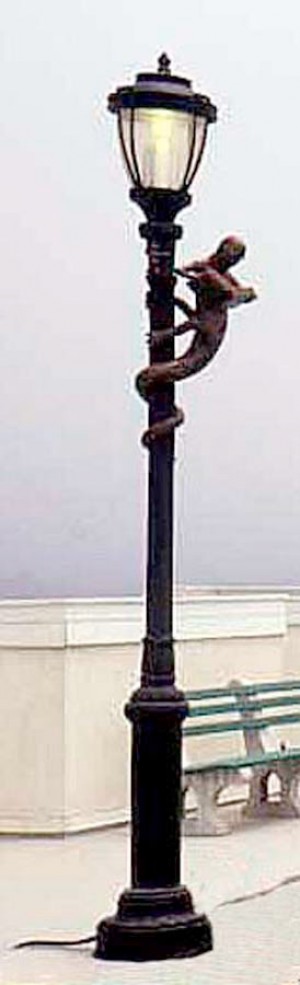 Tom Otterness - Serpent of Knowledge, 1992, bronze