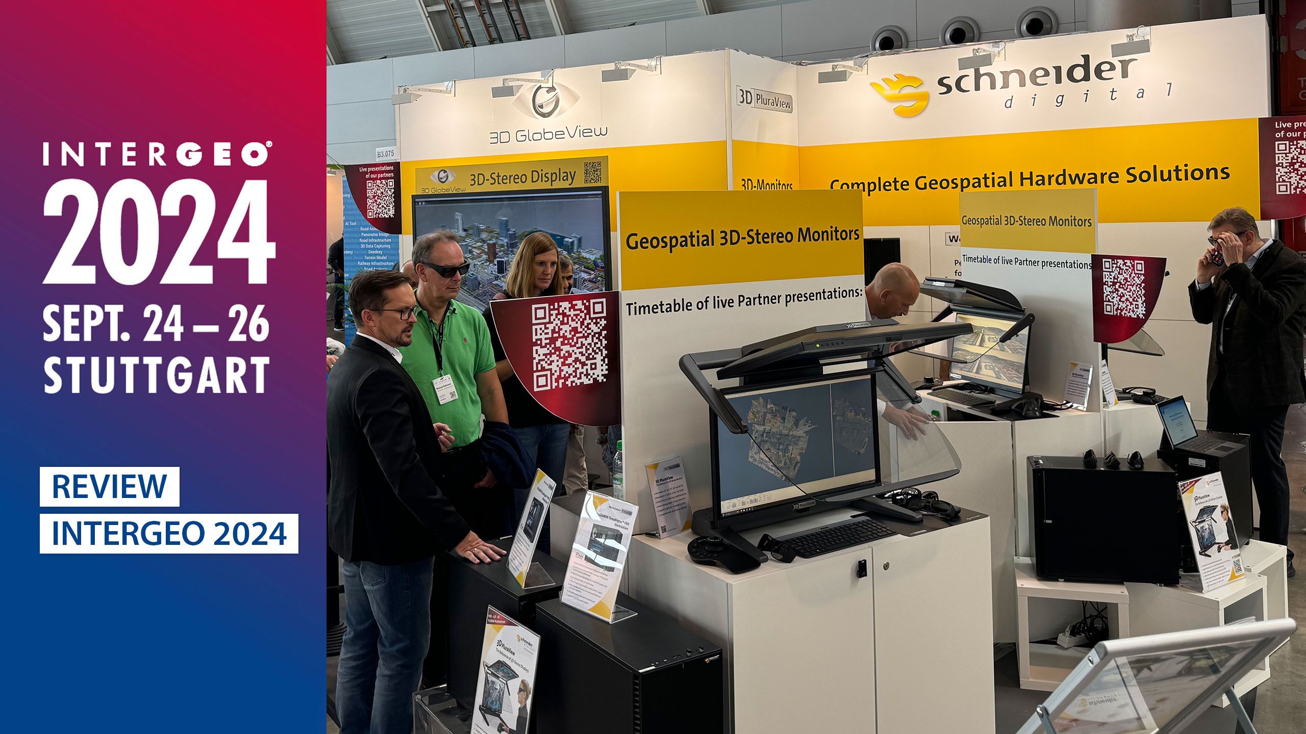 Schneider Digital auf der Intergeo 2024 Review jetzt ansehen