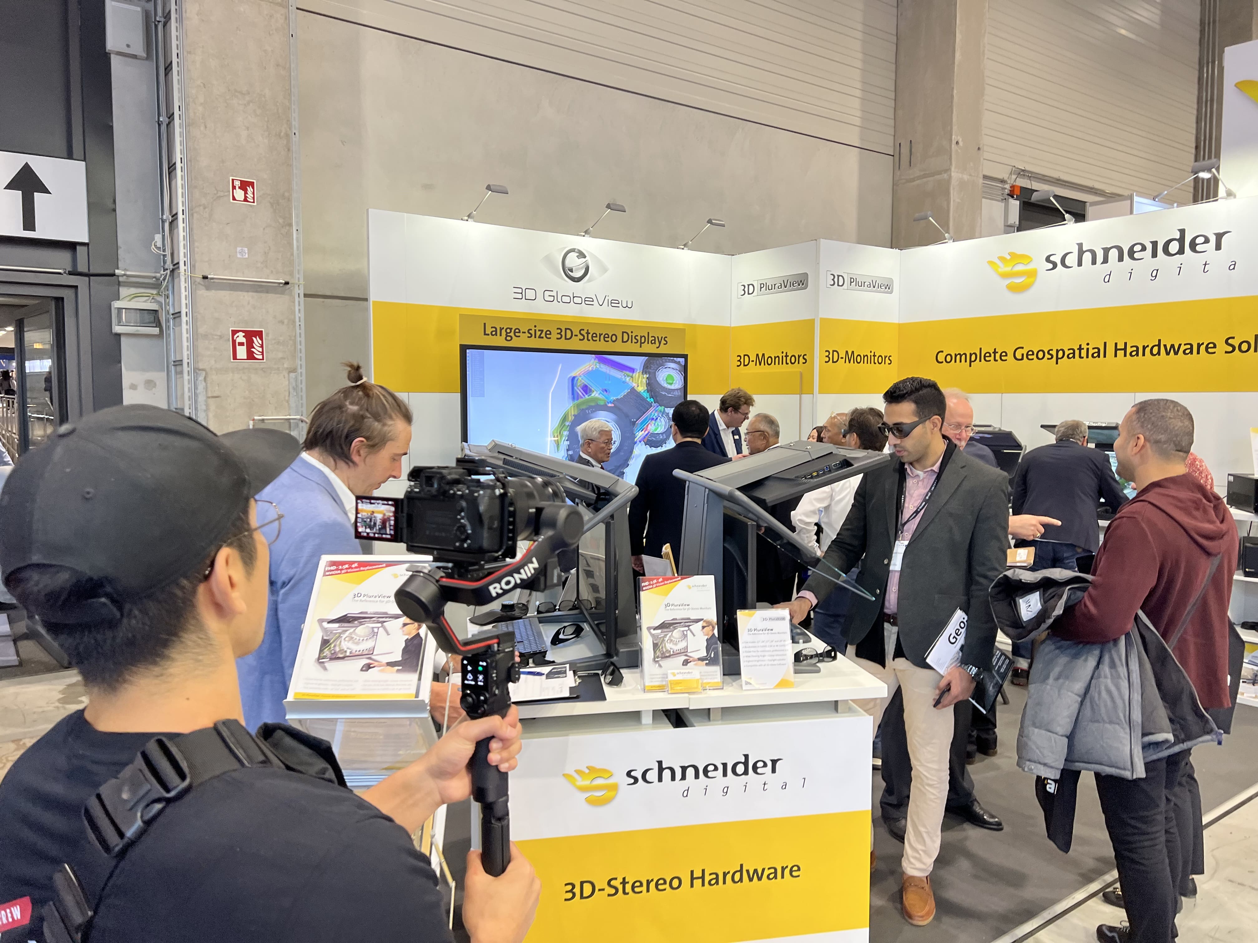 Schneider Digital Review INTERGEO 2023: 3D PluraView live