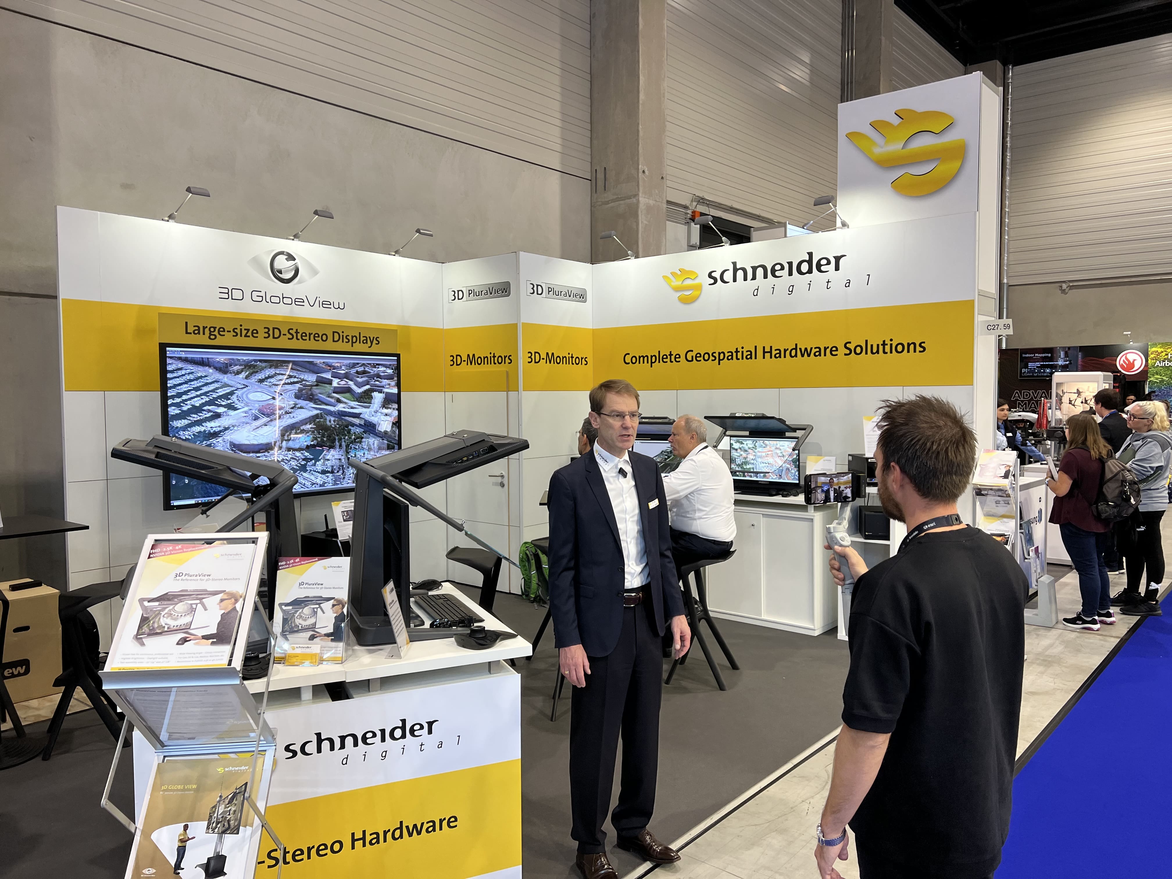 Schneider Digital Review INTERGEO 2023: 3D PluraView live