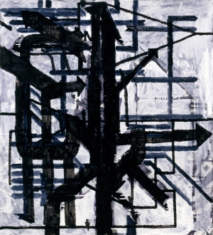 Terry Winters - Set Diagram 54, 2000, oil on linen